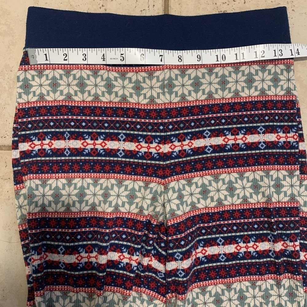 La Senza Fair Isle Thermal Pajama Set - Size M - Picture 4 of 12